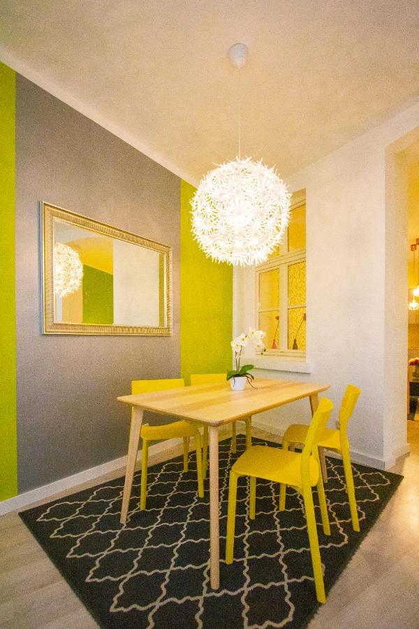 Ferienwohnung Charming Domicile Leipziger Auwald Exterior foto