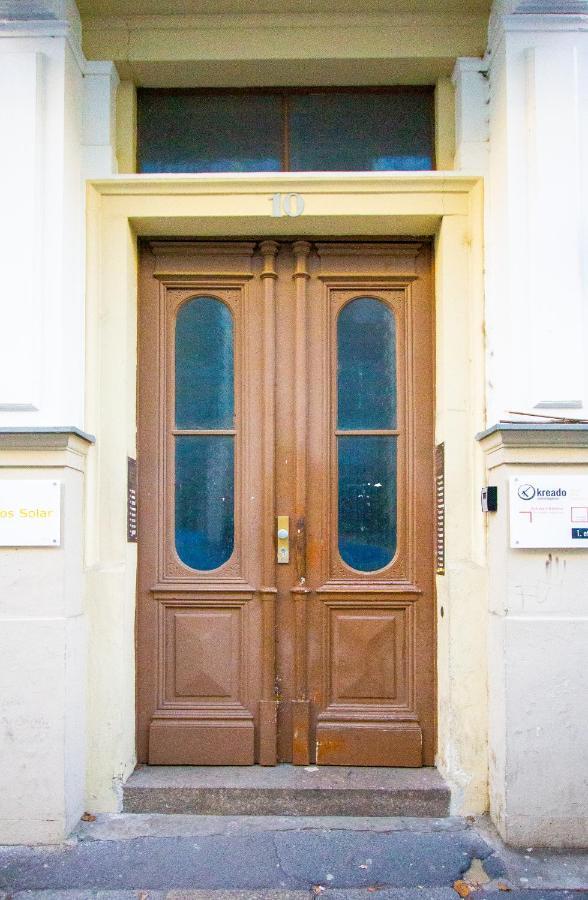 Ferienwohnung Charming Domicile Leipziger Auwald Exterior foto
